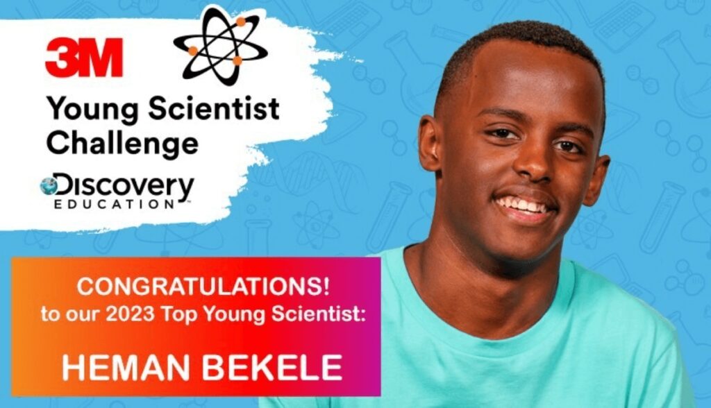 3M Young Scientist Heman Bekal